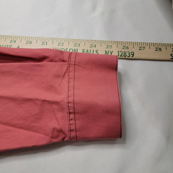 Vtg Browning Super Naturals Red Snap Mens XL Heavy Cotton Hunting Shirt Outdoors - Picture 12 of 14